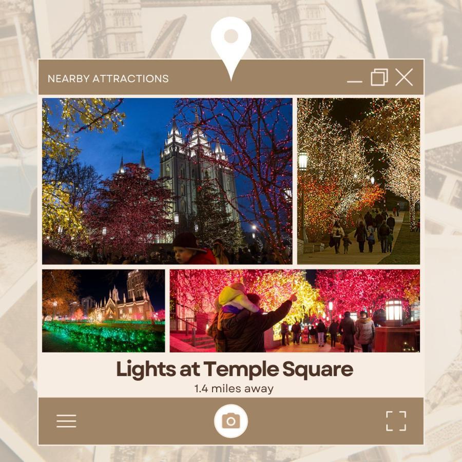 Ski - Explore - Relax - Cozy Beds, Tv & Wi-Fi Leilighet Salt Lake City Eksteriør bilde