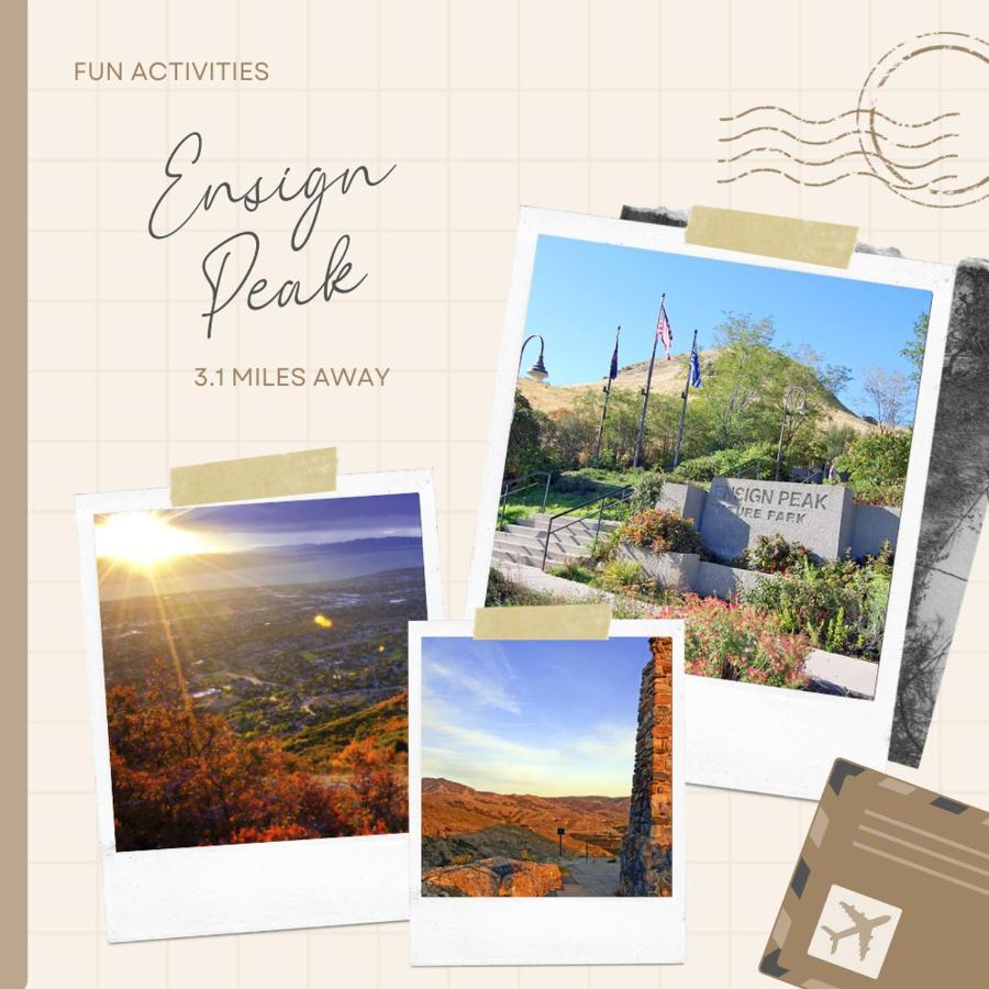 Ski - Explore - Relax - Cozy Beds, Tv & Wi-Fi Leilighet Salt Lake City Eksteriør bilde