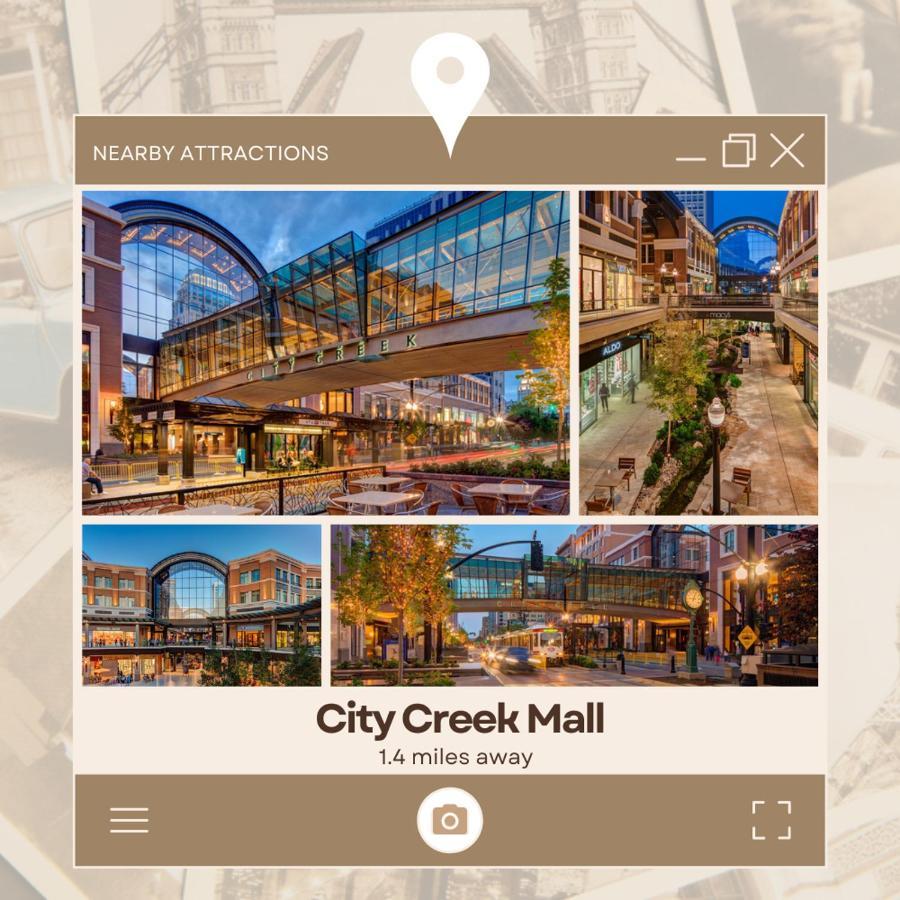 Ski - Explore - Relax - Cozy Beds, Tv & Wi-Fi Leilighet Salt Lake City Eksteriør bilde